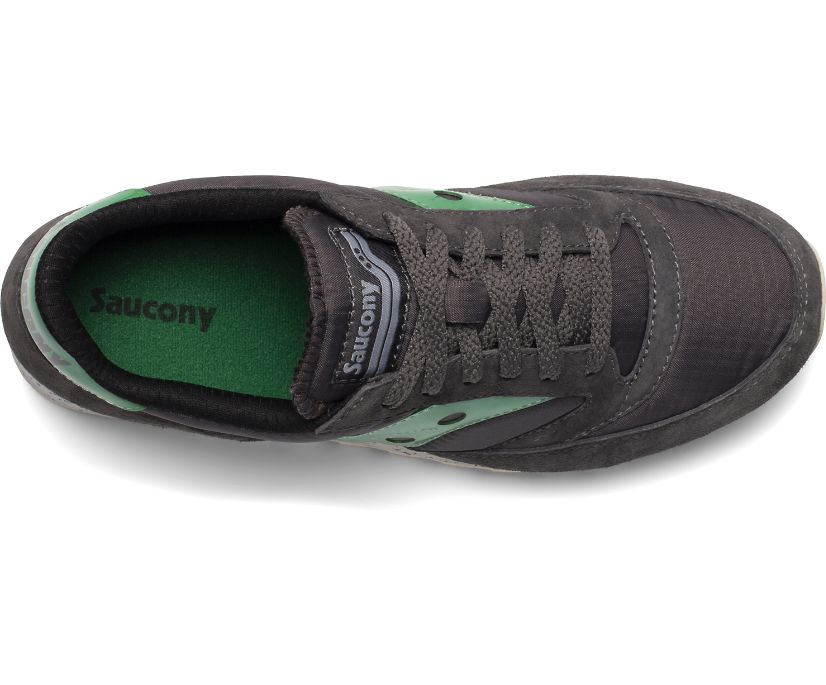 Women's Saucony Jazz 81 Originals Black / Green | Singapore 033UZGT